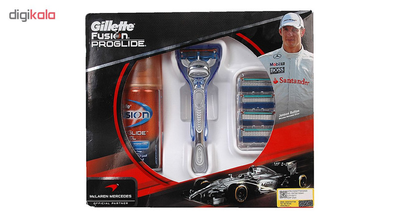 پک اصلاح ژیلت مدل Fusion Proglide پک 6 عددی