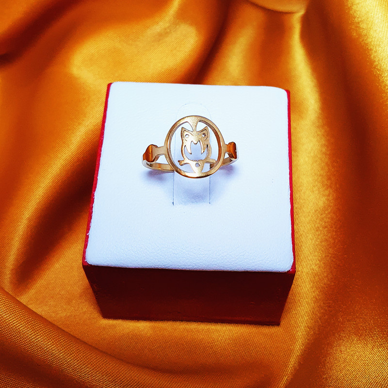 بند انگشتی زنانه مدل جغد 556