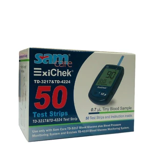 نوار تست قندخون اکسی چک مدل td3217 و td4224 بسته 50 عددی