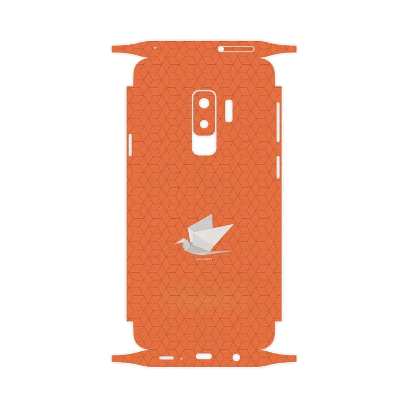 برچسب پوششی ماهوت مدل Minimalist origami bird-FullSkin مناسب برای گوشی موبایل سامسونگ Galaxy S9 Plus