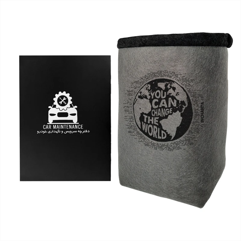 سطل زباله خودرو این چنتا مدل World به همراه دفترچه سرویس خودرو