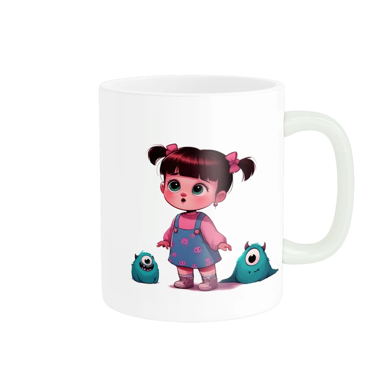 ماگ پاد آفرین مدل فانتزی طرح سالیوان و بو و مایک ترند کد p11080