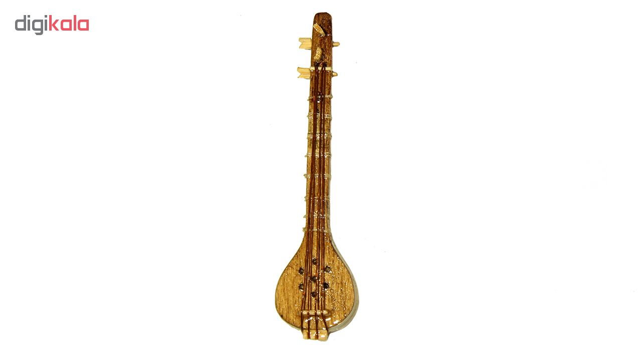 گردنبند آراکس طرح سه تار