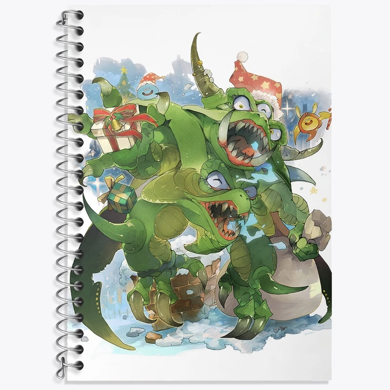 دفتر لغت 50 برگ خندالو طرح بازی دراگون کوئست (Dragon Quest) کد 35251