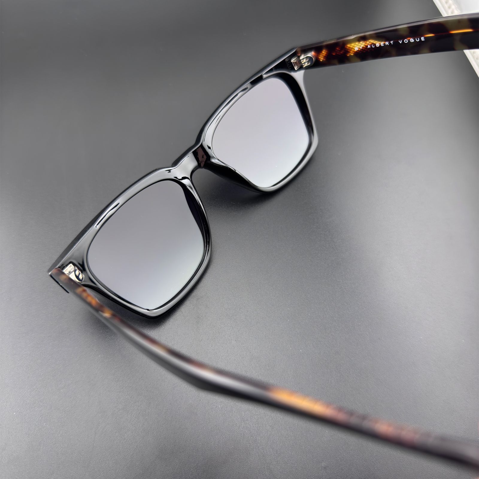 عینک آفتابی مستطیلی آلبرت وگ مدل S31109C2 Acetate Avantgarde Visionary -  - 15