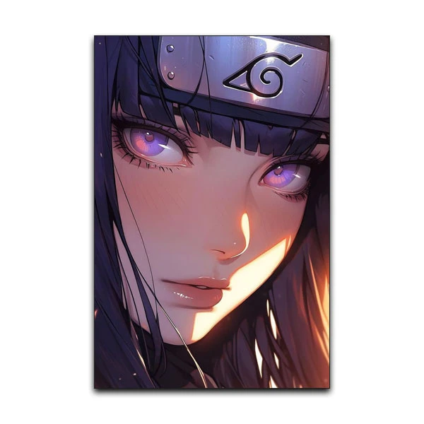 تابلو شاسی گوفی مدل هیناتا انیمه ناروتو طرح Hinata Naruto Anime کد NAR57