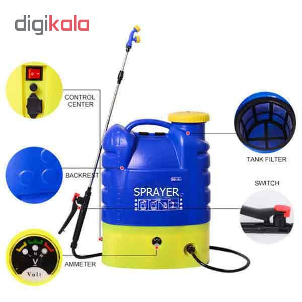 سمپاش شارژی اسپریر مدل M100 حجم 18 لیتر