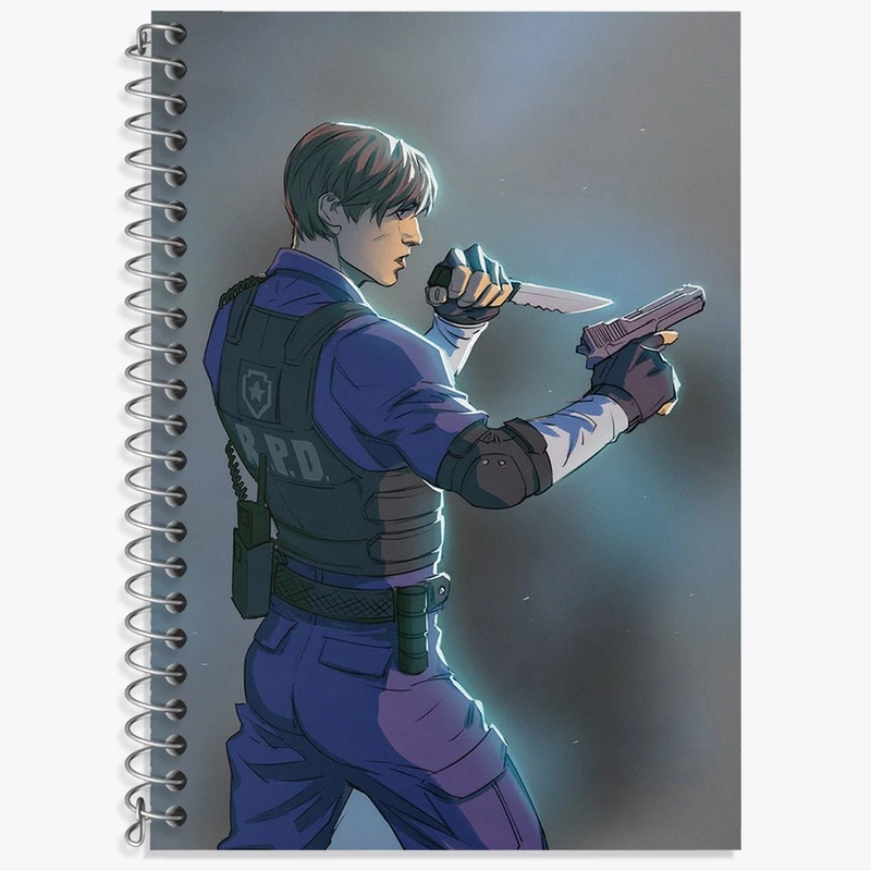 دفتر لغت 50 برگ خندالو طرح بازی رزیدنت اویل (Resident Evil) کد 31658