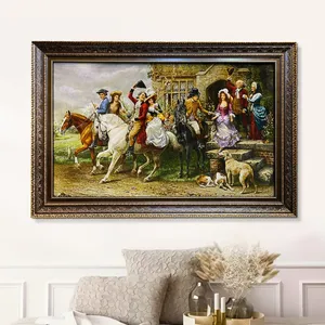 تابلو فرش دستبافت طرح بدرقه کد ۳۸۳۷۹۱۲