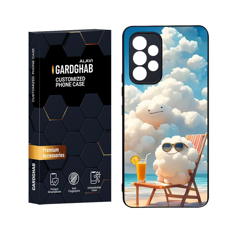 کاور گارد قاب علوی مدل Glass مناسب برای گوشی موبایل سامسونگ Galaxy A53