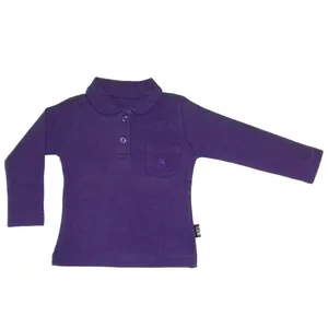 پولوشرت آستین بلند نوزادی مدل 6-9
