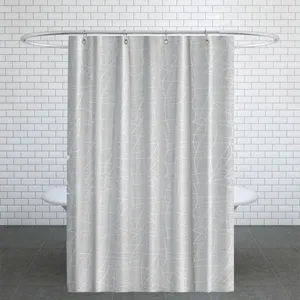  پرده حمام دلفین کد TOR-31820 سایز 200×180 سانتی متر 
