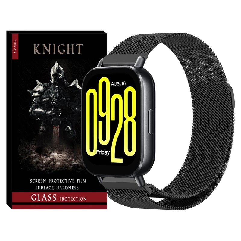 بند نایت مدل Milanese KT TW مناسب برای ساعت هوشمند شیائومی Redmi Watch 5 Active / Redmi Watch 5 Lite