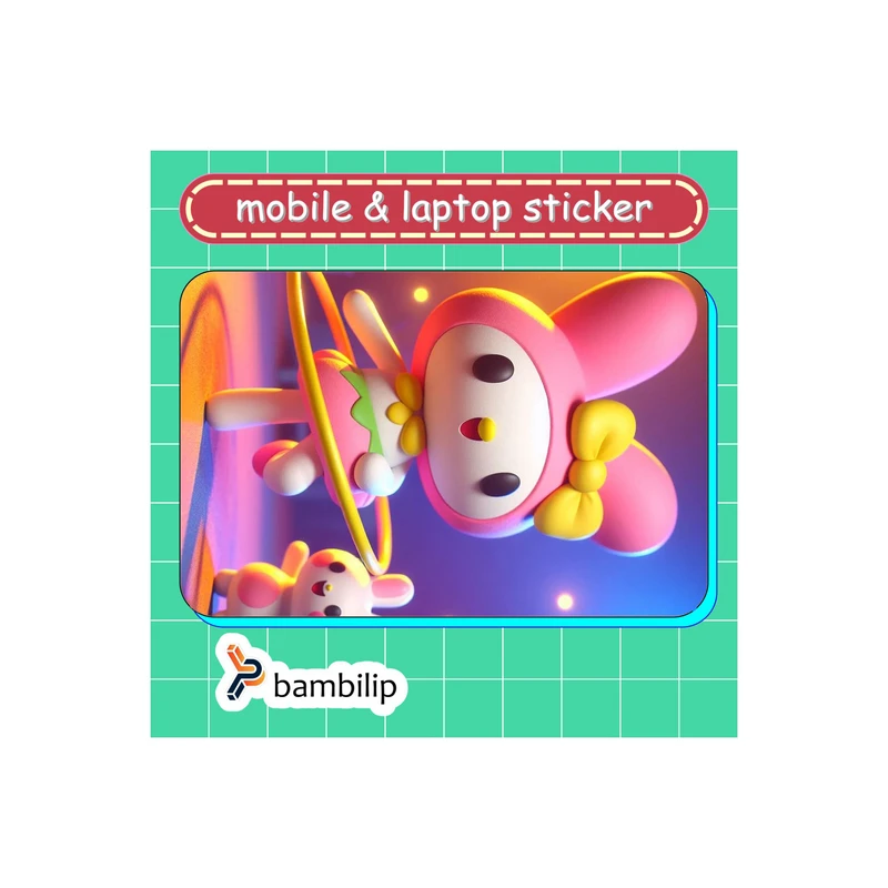 استیکر بامبیلیپ مدل کارت عابر طرح ملودی کد 6840429