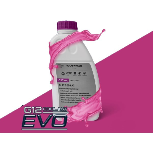 ضد یخ خودرو فولکس واگن مدل G12evo حجم 1000 میلی لیتر
