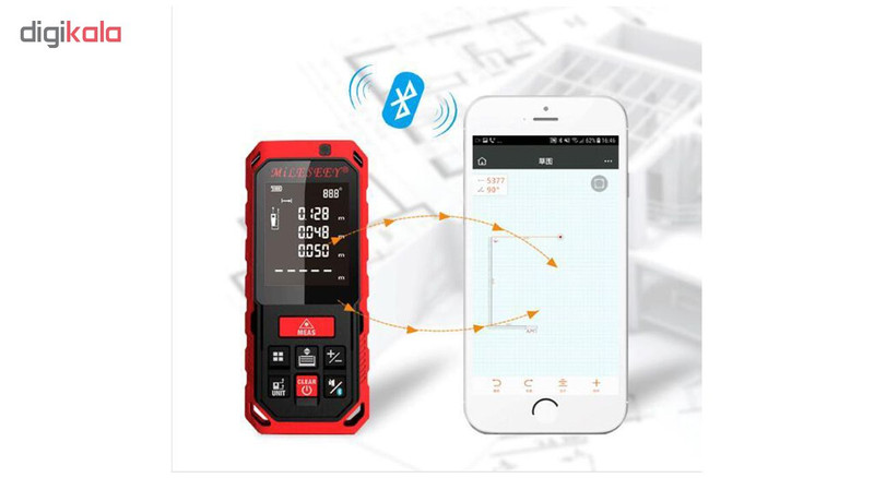 متر لیزری مایلسی مدل S2new - 80m متر لیزری مایلسی مدل S2new - 80m