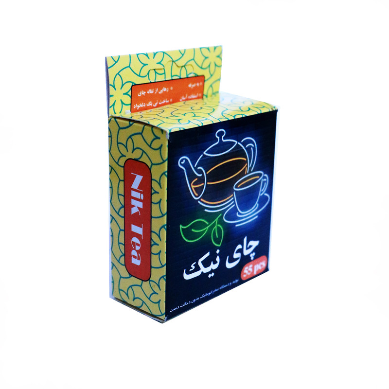 فیلتر چای چای نیک مدل پاکتی کد M15 بسته 55 عددی