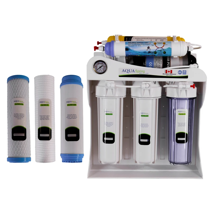 دستگاه تصفیه کننده آب آکوآ اسپرینگ مدل RO_SF4750_W3F