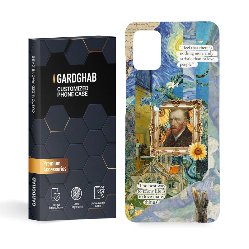 کاور گارد قاب مدل هنری مناسب برای گوشی موبایل سامسونگ  Galaxy A51 