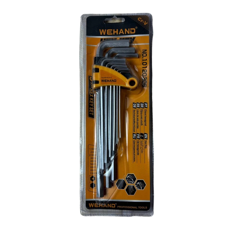 آچار آلن ویهند مدل شش ضلعی مجموعه نه عددی