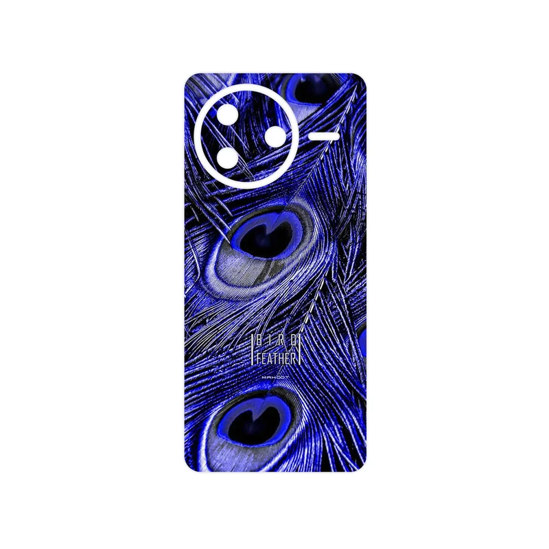 برچسب پوششی ماهوت مدل Purple Feather مناسب برای گوشی موبایل شیائومی Poco F7 Pro
