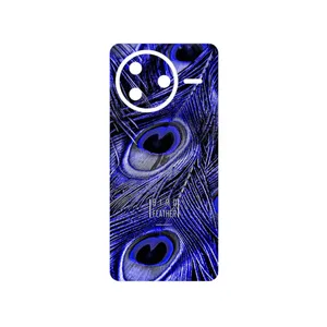 MAHOOT Purple Feather Cover Sticker for Xiaomi Poco F7 Pro