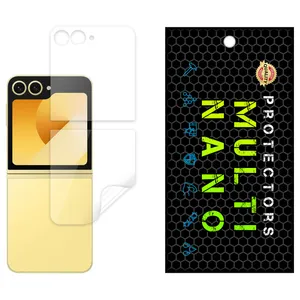 Multi Nano X-F1T Model Nano Hydrogel Clear Back Protector Suitable For Samsung Galaxy Z Flip 7 FE Mobile Phone