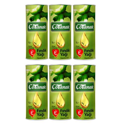 روغن فندق چوتاناک - 1000 میلی لیتر مجموعه 6 عددی