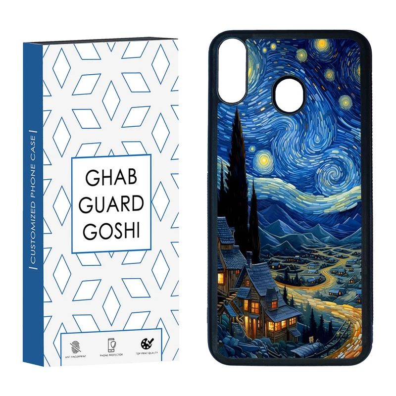 کاور قاب گارد گوشی طرح ونگوگ کد TPU-069 مناسب برای گوشی موبایل سامسونگ Galaxy M20