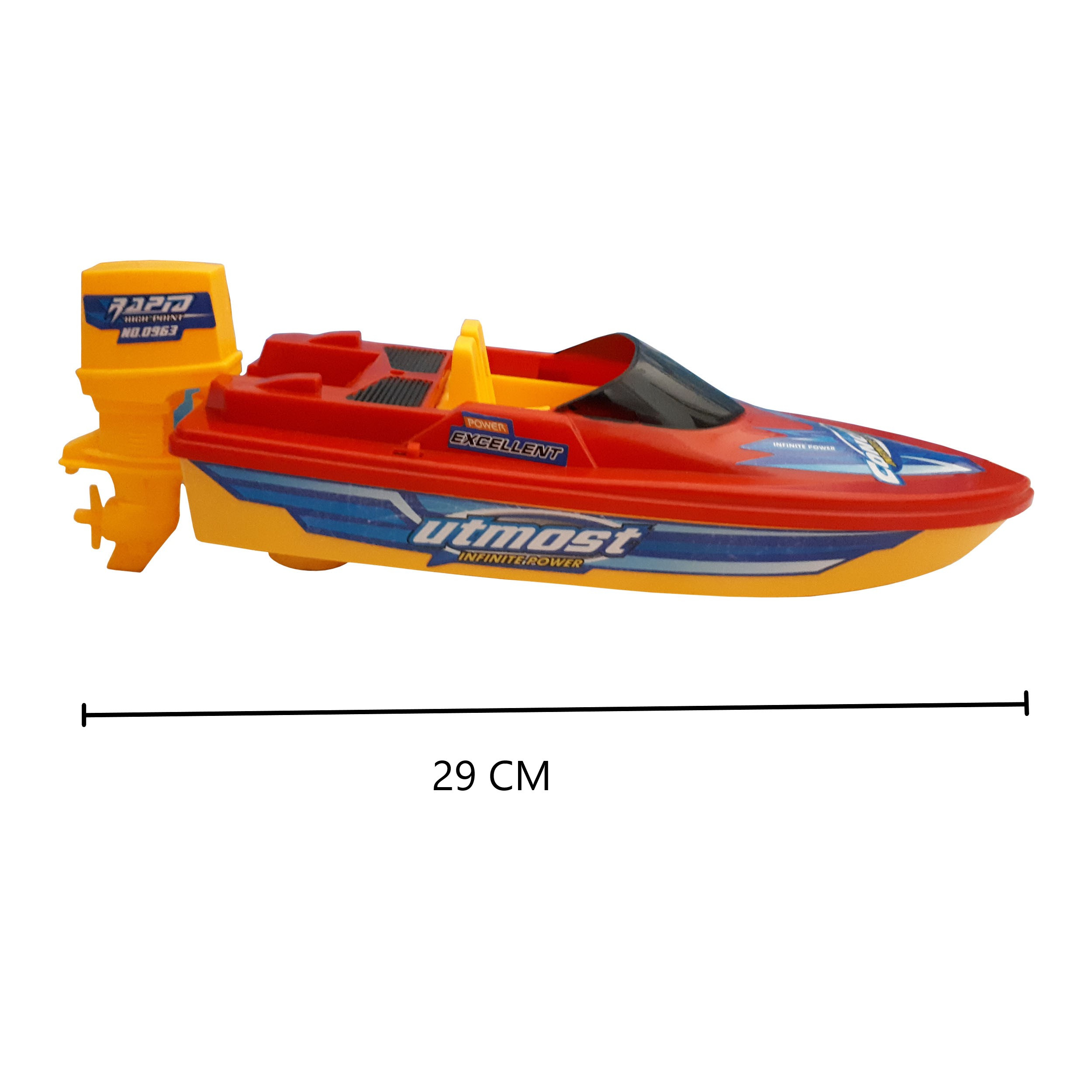 قایق اسباب بازی مدل MOTOR BOAT کد 936