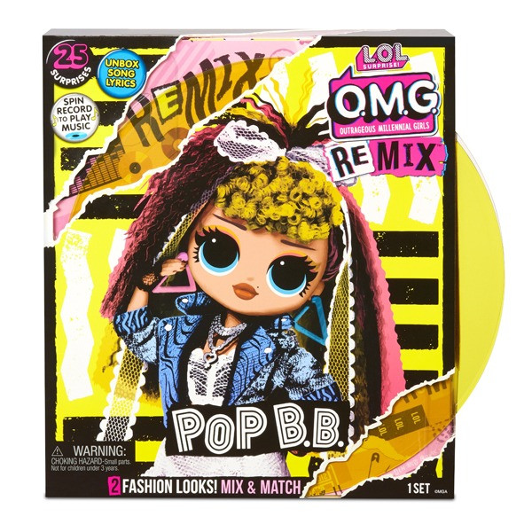 اسباب بازی شانسی ال او ال سوپرایز مدل  Pop B.B OMG Remix