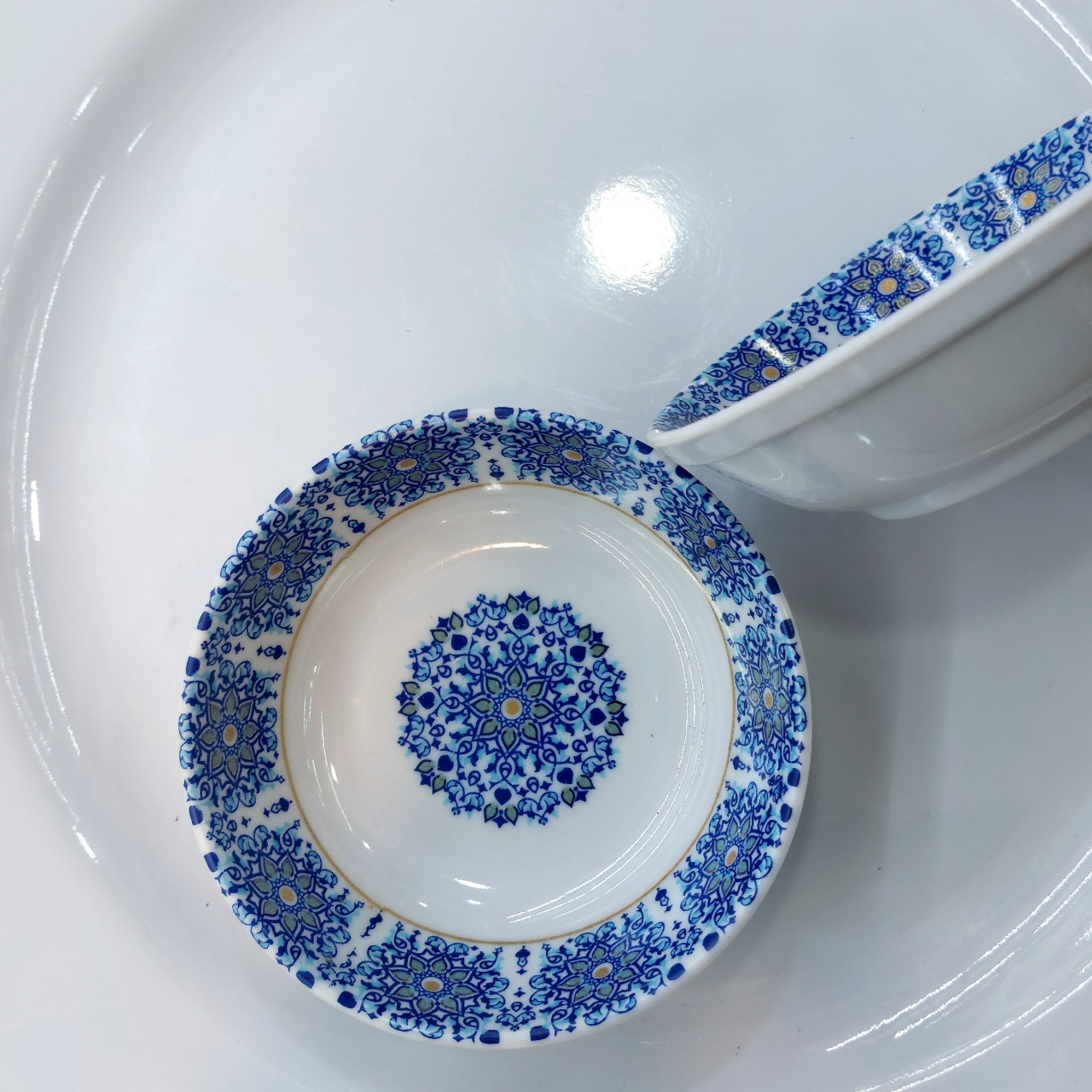 سرویس غذاخوری 26 پارچه مدل گرد کد 12