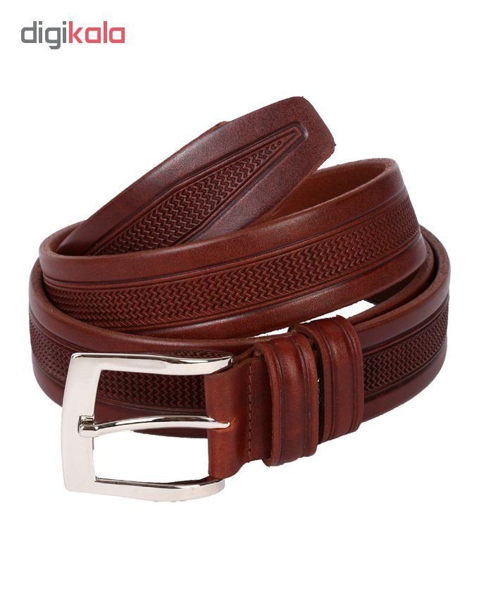 کمربند مردانه مدل M45-Brown -  - 7