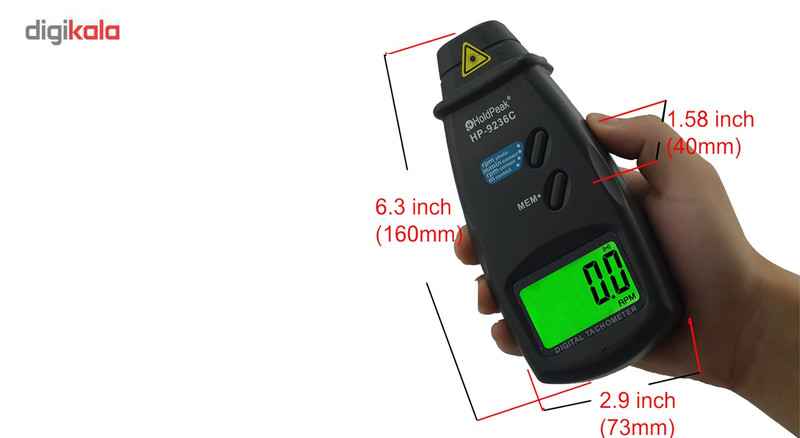 دورسنج دیجیتالی هلدپیک مدل HP-9236C دورسنج دیجیتالی هلدپیک مدل HP-9236C