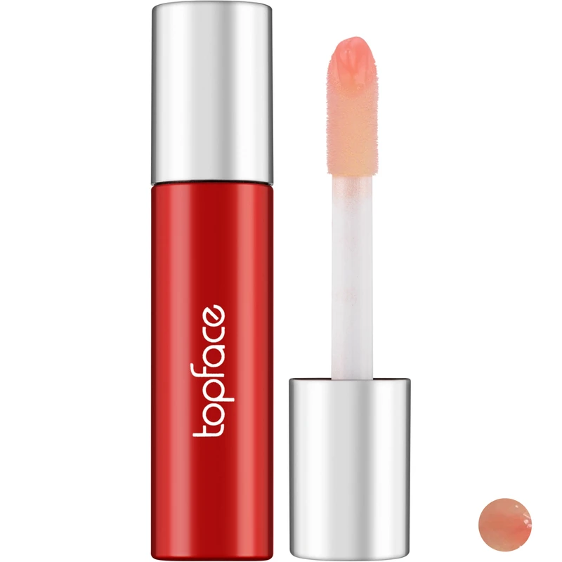 برق لب مایع تاپ فیس سری Lip Booster مدل Hot Chilli حجم دهنده لب حجم 4 میلی‌لیتر