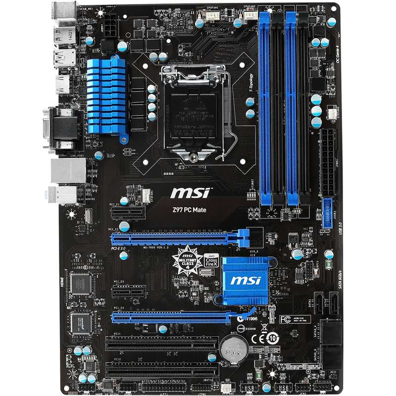مادربرد ام اس آی مدل Z97 PC Mate