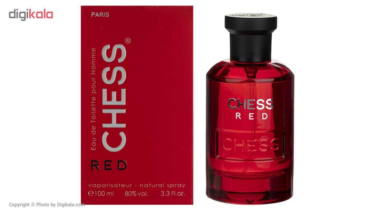 ادو تویلت مردانه  اس پی پی سی مدل Chess Red حجم 100ml