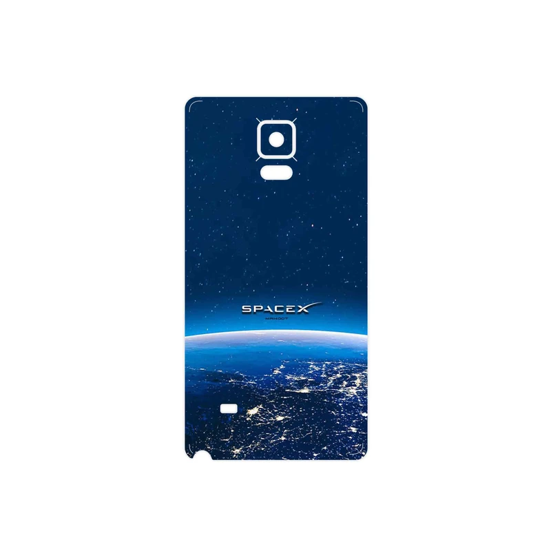 برچسب پوششی ماهوت مدل Space X مناسب برای گوشی موبایل سامسونگ Galaxy Note 4