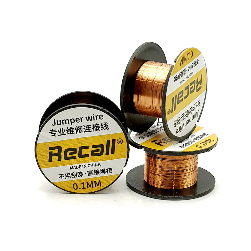 سیم مسی ریکال مدل 0.1m طول 10متر