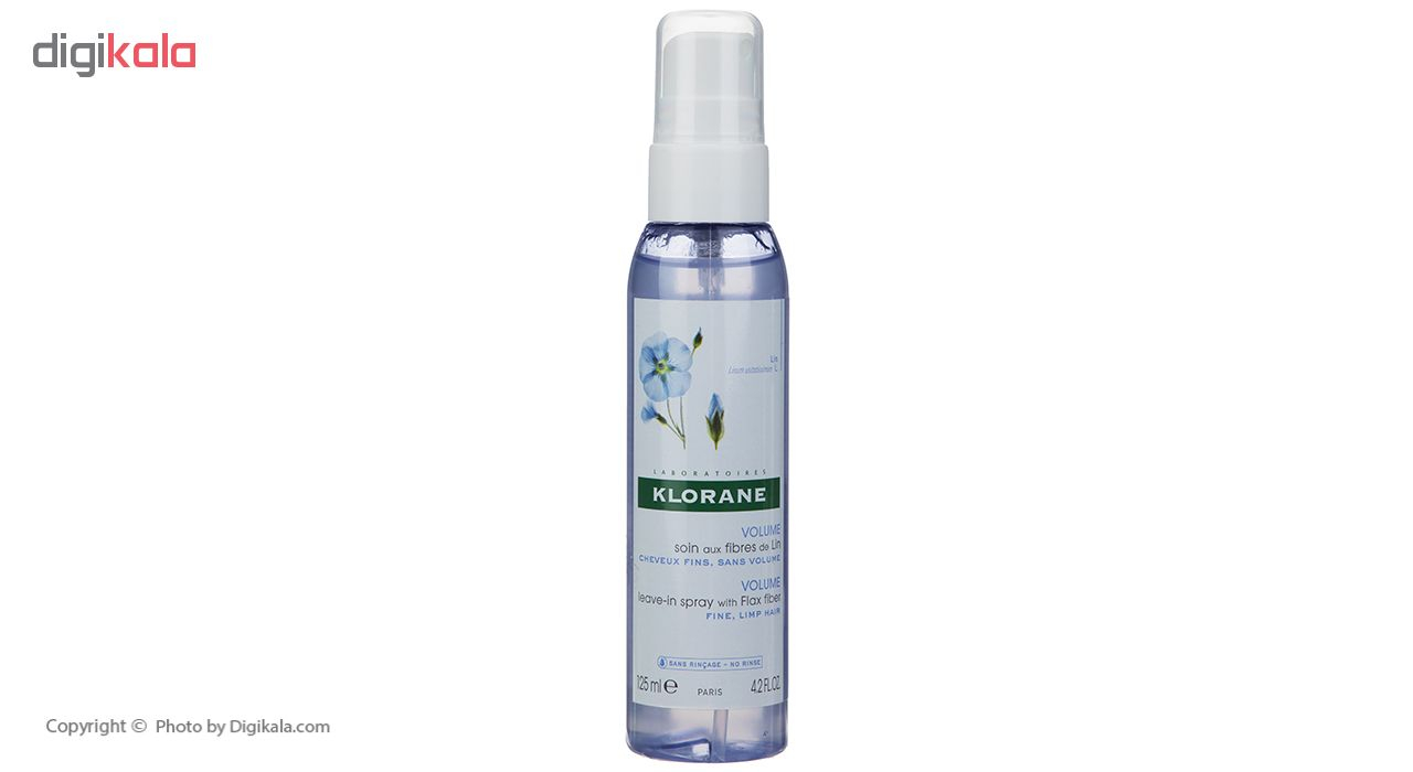 اسپری حجم دهنده مو کلوران مدل Linum Usitatissimum حجم 125 میلی لیتر