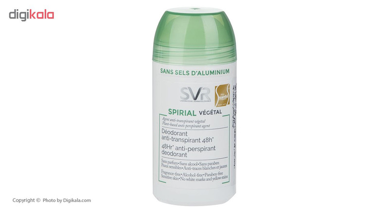 رول ضد تعریق اس وی آر مدل Spiral Vegetal حجم 50 میلی لیتر