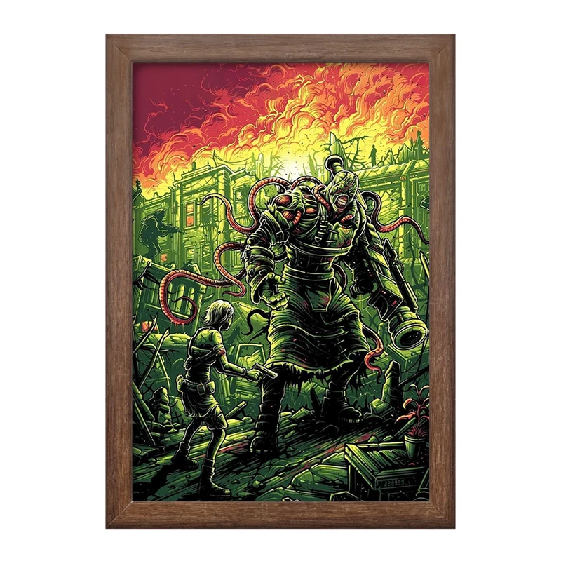 تابلو خندالو طرح بازی رزیدنت اویل (Resident Evil) کد 31676