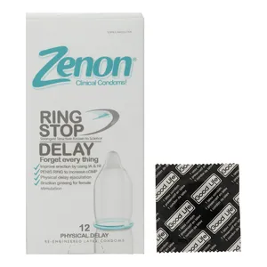 کاندوم تاخیری زنون مدل Ring Stop بسته 12 عددی به همراه یک عدد کاندوم Good Life