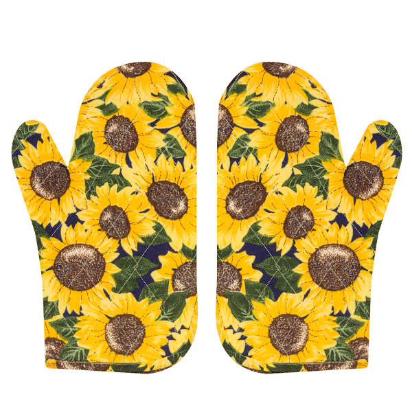دستکش فر مدل D-sunflower بسته دو عددی