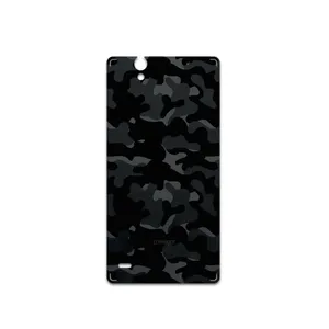MAHOOT Night-Army Cover Sticker for Sony Xperia C4