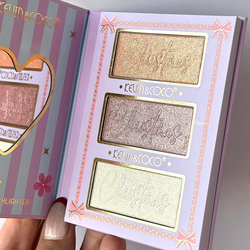 پالت هایلایتر کوین کوکو مدل مینی کد 01 پالت هایلایتر کوین کوکو مدل مینی کد 01