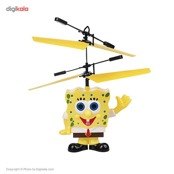مینی هلیکوپتر شارژی مدل Sponge Bob مینی هلیکوپتر شارژی مدل Sponge Bob