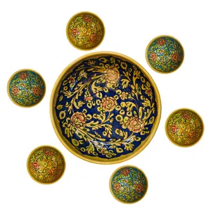 مجموعه ظروف هفت سین 7 پارچه طرح گل