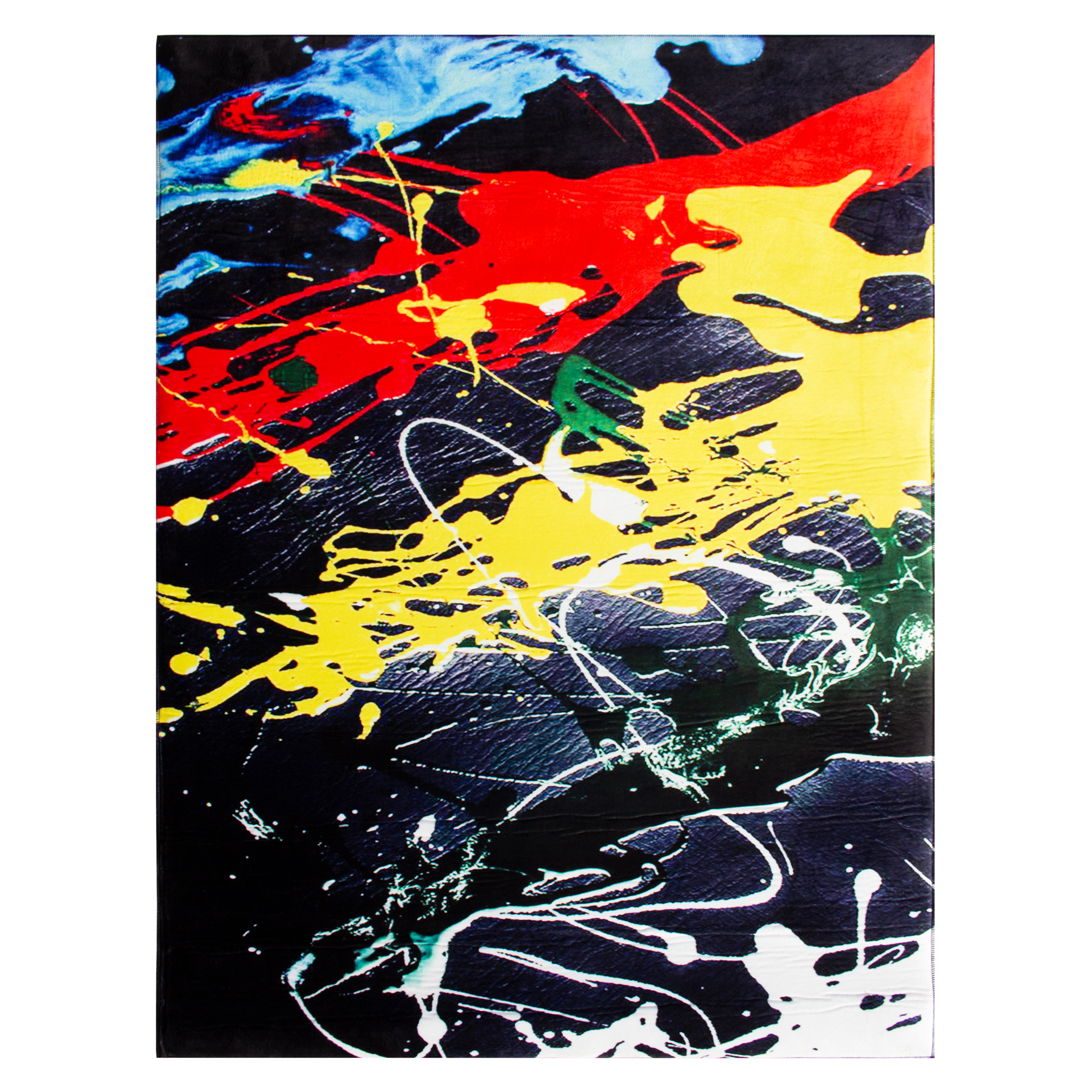 فرش ماشینی جانگل مدل Abstract Art کد 3D-E1
