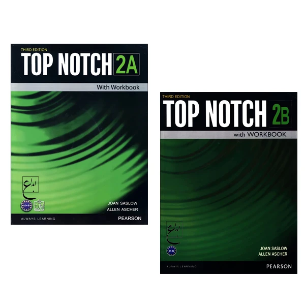 کتاب Top Notch 2A_2B Third Edition اثر جمعی از نویسندگان انتشارات ابداع 2 جلدی